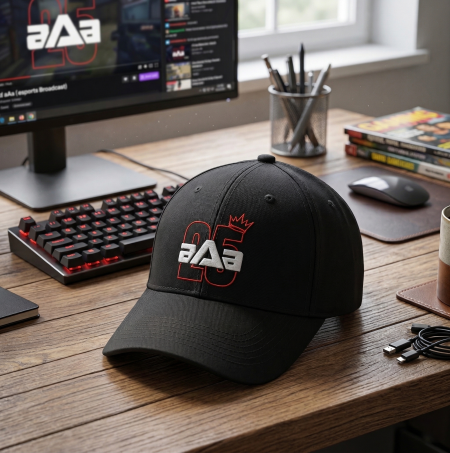 Mise en scène réalisée par IA, casquette réalisée par l'aAarmy.