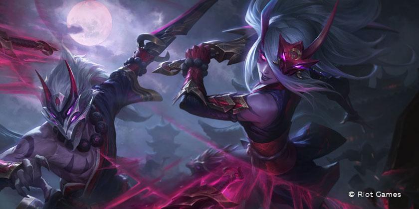 PBE 10.4 : présentations des nouveaux skins Blood Moon