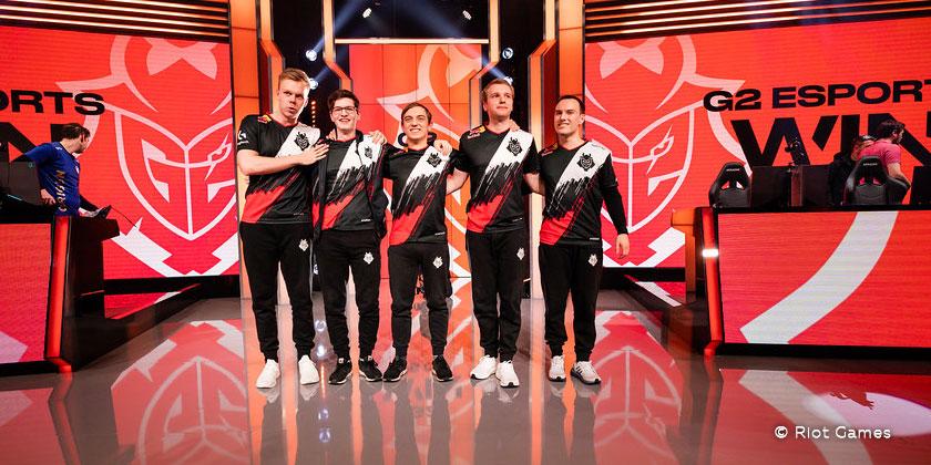Les G2 Esports sont seuls en tête en LEC