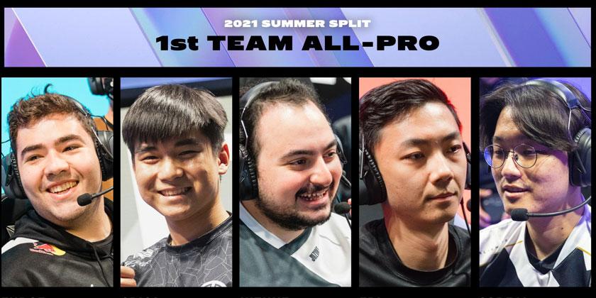 LCS : la All-Pro Team du Summer Split 2021