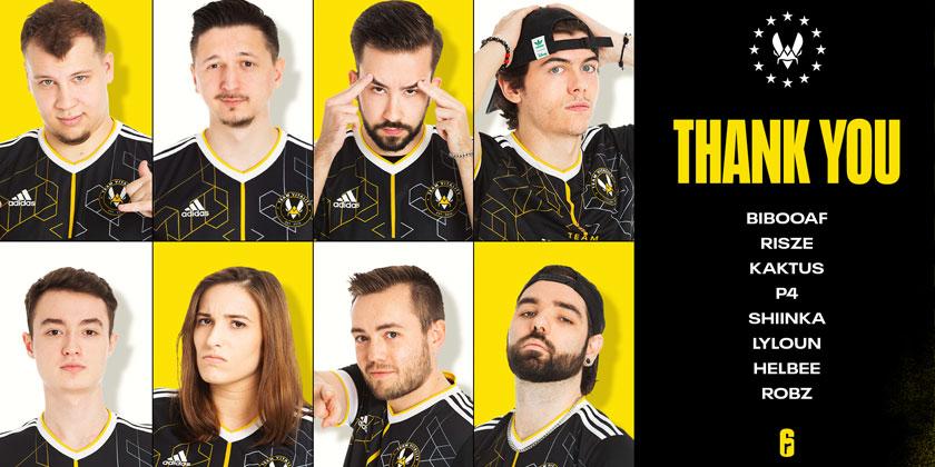 Team Vitality ferme sa division Rainbow Six