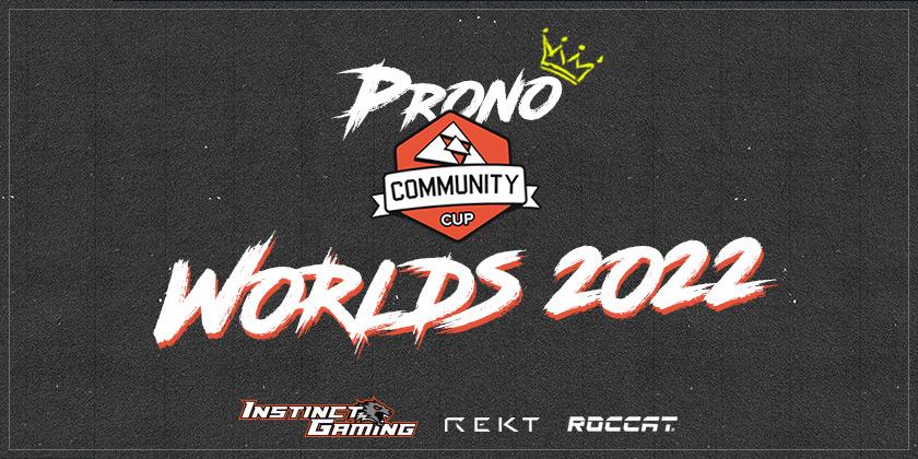 Prono Community Cup Worlds : plus de 1300€ de lots à gagner !