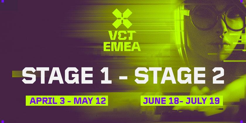 Groupes, dates, format, planning... Toutes les informations sur la saison régulière du VCT EMEA 2024