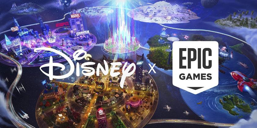 Disney s&rsquo;associe avec Epic Games en investissant 1,5 milliard de dollards pour révolutionner le divertissement