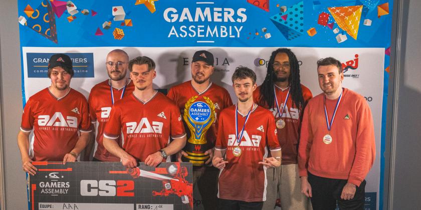 *aAa* remporte le tournoi Winamax CS2 VRS Trophy de la Gamers Assembly 2026