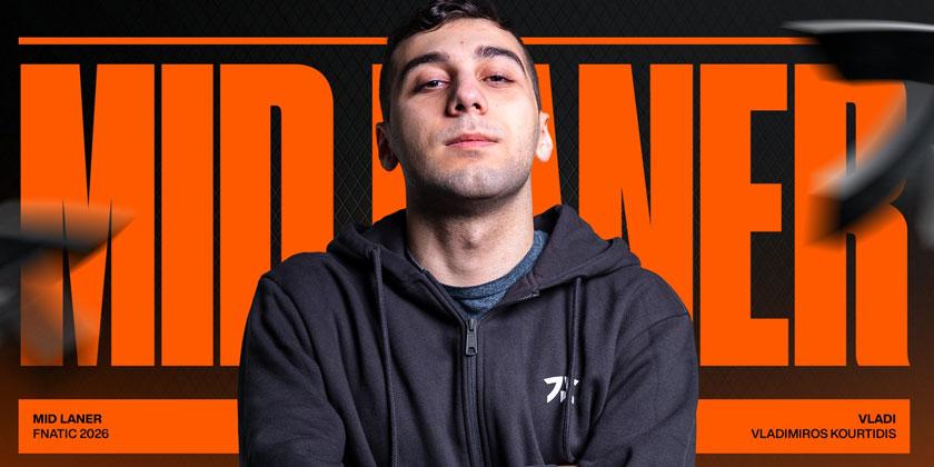 Mercato LoL : Fnatic officialise Vladi comme nouveau midlaner pour la saison 2026
