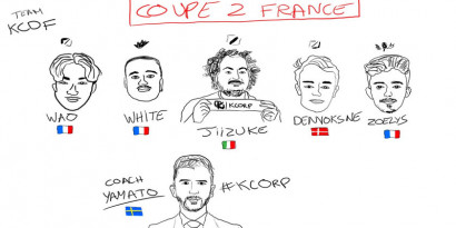 La Karmine Corp présente son équipe pour la Coupe de France de League of Legends 2023