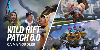 Aperçu du patch 6.0 de League of Legends: Wild Rift