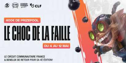 La saison 4 du CHOC DE LA FAILLE sur League of Legends Wild Rift aura lieu du 4 au 12 mai