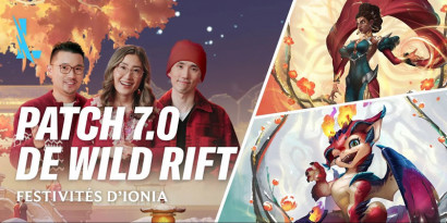 Wild Rift patch 7.0 : nouveaux champions, nouveaux objets, ajustements de gameplay et refonte de l’expérience