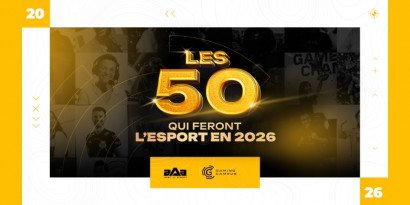 Découvrez les « 50 personnalités françaises qui feront l'esport en 2026 »