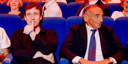 Sardoche aux côtés d’Éric Zemmour et Sarah Knafo