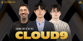 LCS : Cloud9 élu meilleur Coaching Staff du Spring Split 2021