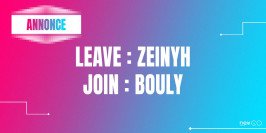 Exalty remplace Zeinyh par BouLy