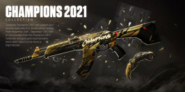 Un bundle spécial avec des skins aux couleurs du Valorant Champions 2021