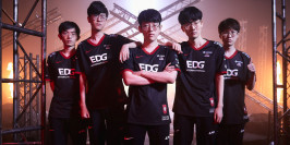 EDG s'impose contre RNG et se qualifie pour les demi-finales des Worlds 2021