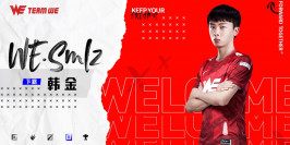 Mercato LoL : Team WE recrute Smlz pour le Summer Split