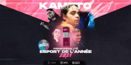 Kamel « Kameto » Kebir élu personnalité esport française de l'année 2021 par *aAa* et Gaming Campus