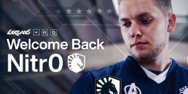 nitr0 officialisé chez Liquid, l'équipe est désormais au complet