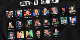 Le « On-Air Talent » des Worlds 2022