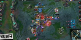 Deuxième journée des Worlds 2022, et déjà un deuxième pentakill, cette fois-ci pour Shogun des Saigon Buffalo