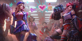 PBE LoL 13.3 : les nouveaux skins sur le thème Heartache and Heartthrob