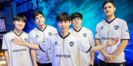 Movistar R7 surprend 100 Thieves dans ce premier tour du Play-In des Worlds 2024