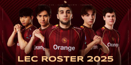 Mercato LoL : la Karmine Corp dévoile son roster pour la saison 2025 du LEC