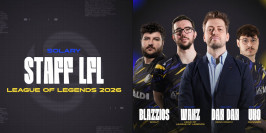 Mercato LoL : Solary prépare sa reconstruction pour 2026 avec plusieurs changements dans son staff