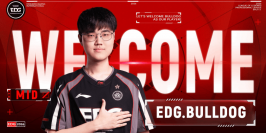Mercato LoL LPL : EDward Gaming recrute BuLLDoG sur la midlane pour relancer sa saison 2026