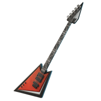 Guitare flamboyante de Bonnie