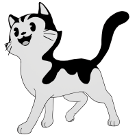 Minou cartoonesque