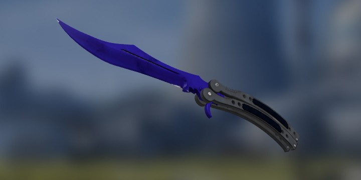 Le couteau papillon le moins cher de CS:GO