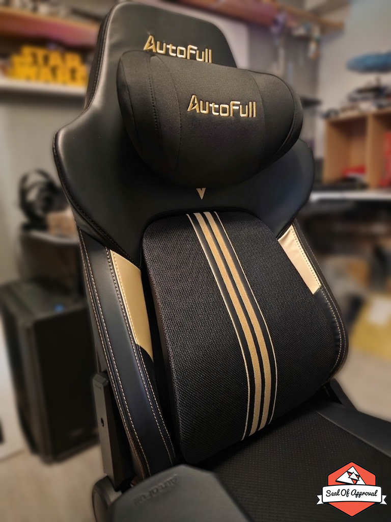 La chaise AUTOFULL M6 ULTRA+ 2.0 dans un bureau gaming