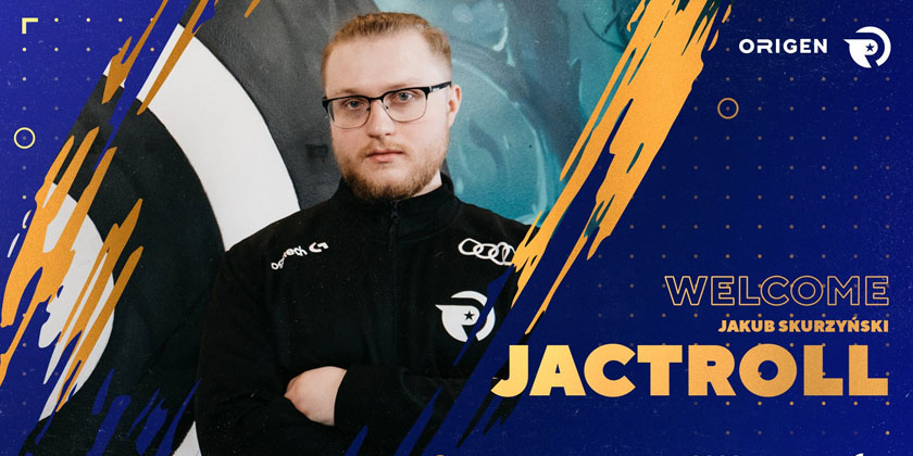 ORIGEN CONFIRME LE RECRUTEMENT DE JACTROLL