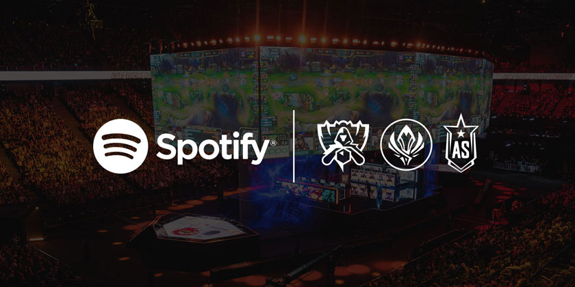 RIOT GAMES EN PARTENARIAT AVEC SPOTIFY POUR TOUS SES ÉVÉNEMENTS