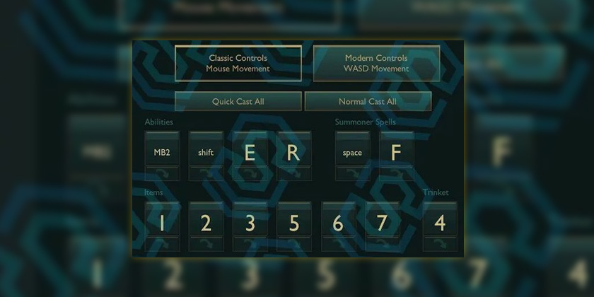 Le mode ZQSD de League of Legends