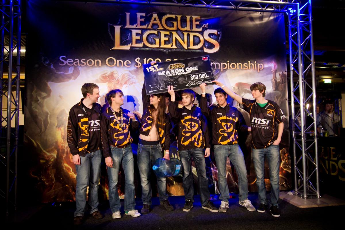 Les joueurs Fnatic League of Legends en Saison 1
