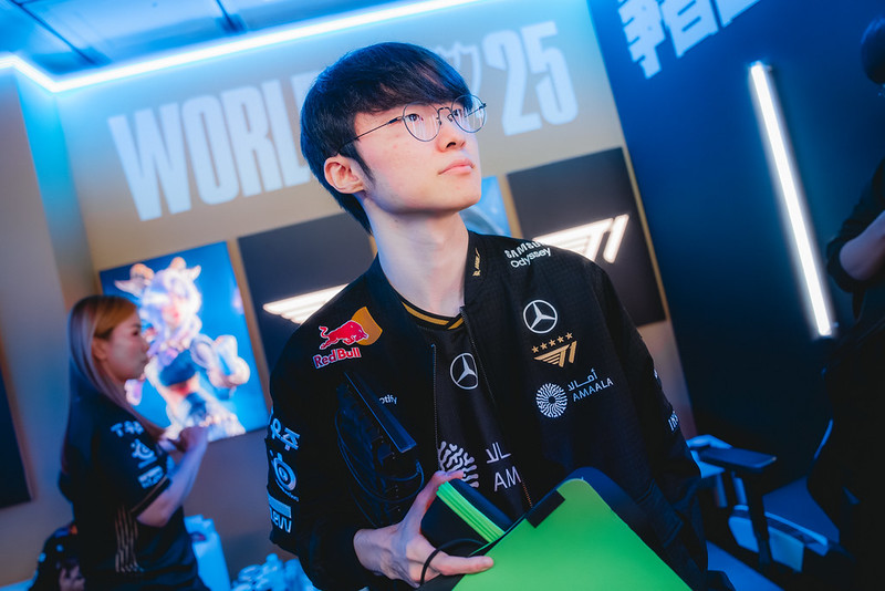 Faker aux Worlds 2025