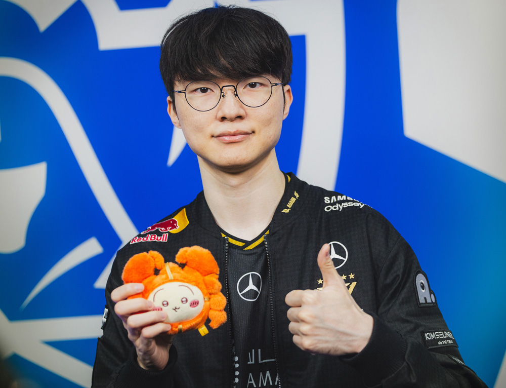 Faker aux Worlds 2025