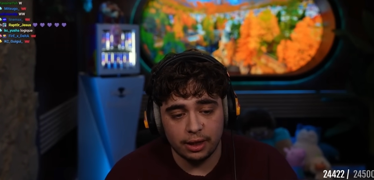 Kameto sur son live en novembre 2025