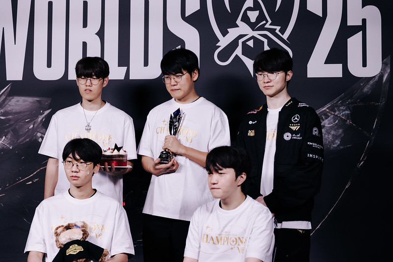 Les T1 aux Worlds 2025