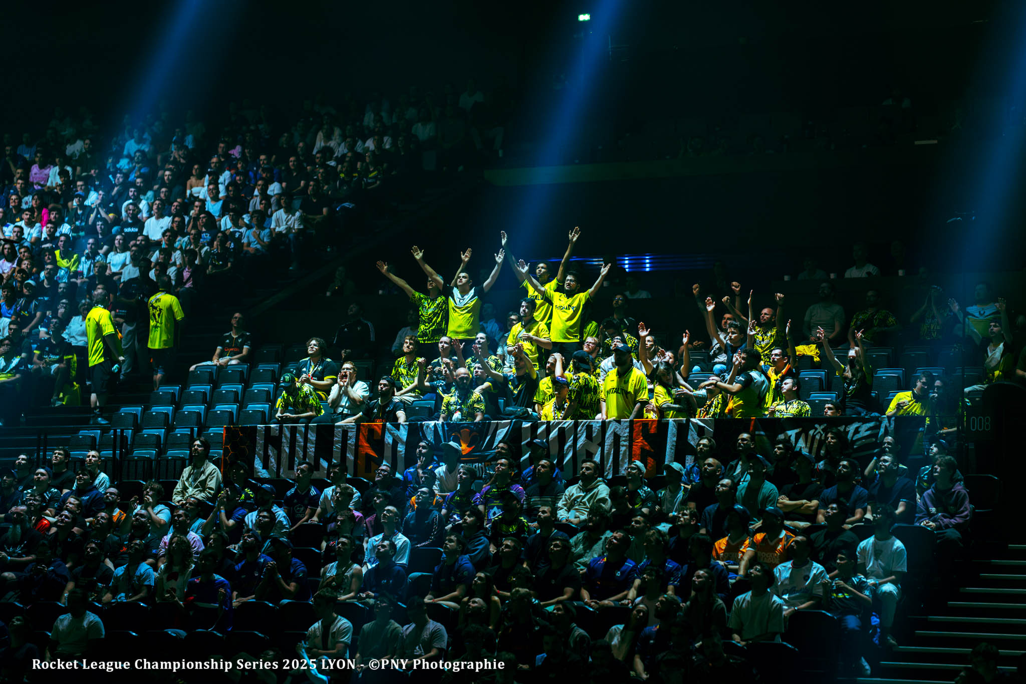 Les fans Vitality à Lyon