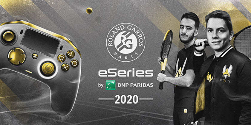 Team Vitality en partenariat avec les Roland-Garros eSeries