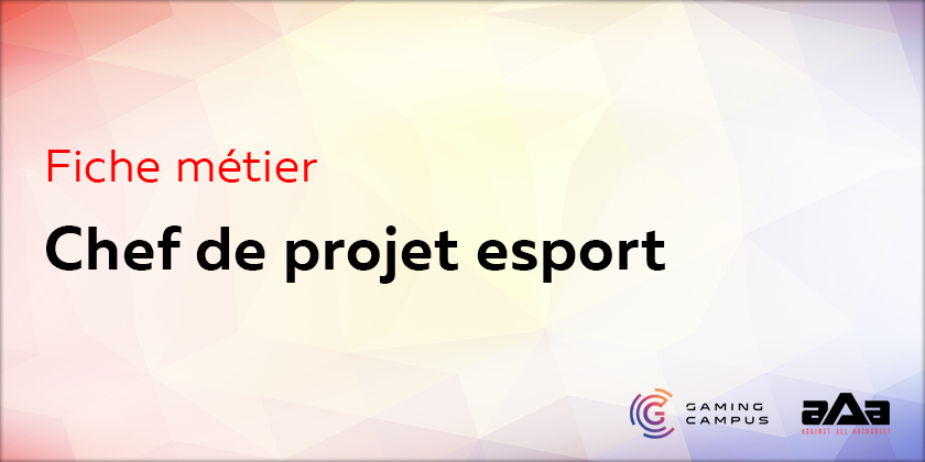 Fiche Metier Chef De Projet Esport